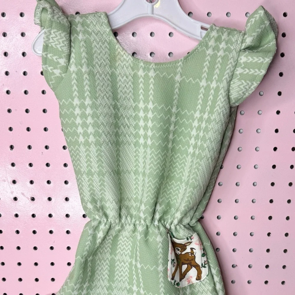 Love Mary Joan Handmade Romper. HTF. Size 2/3t. Excellent Condition. Mint